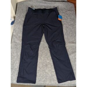 Columbia Women's Navy Blue Water Resistant Cargo Pants Size XL